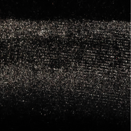 16 Siah Hoe Coal Black Glitter Cotton Fabric