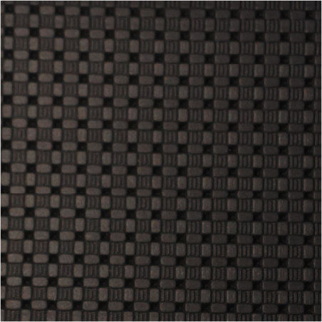 2286 Siah Hoe Black Checkered Pattern Fabric
