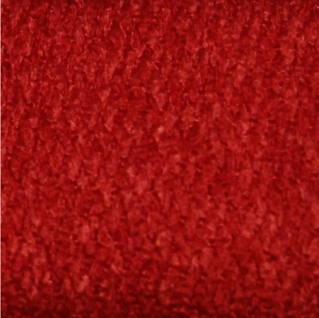 25 Siah Hoe Red Crushed Velvet Luxe Fabric