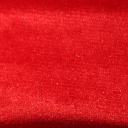 26 Siah Hoe Bright Red Suede Sofa Fabric