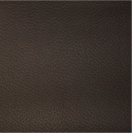 429 Siah Hoe Wenge Brown Leather Sofa Material
