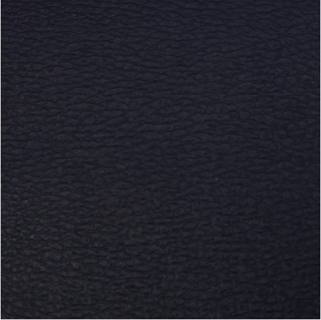 7598 Siah Hoe Licorice Black Leather Sofa Material