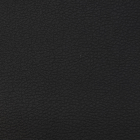 9428 Siah Hoe Premium Jet Black Leather Sofa Fabric
