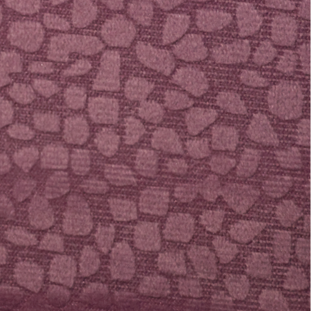 Lavender-03 Siah Hoe Purple Leopard Patterned Fabric