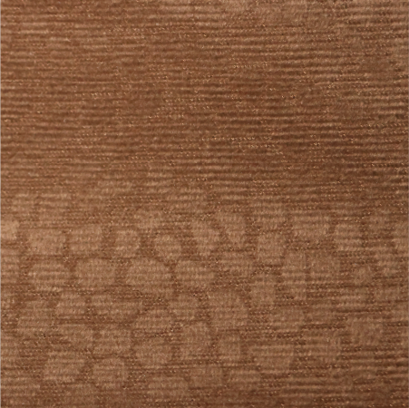 Almond-02 Siah Hoe Brown Leopard Patterned Fabric