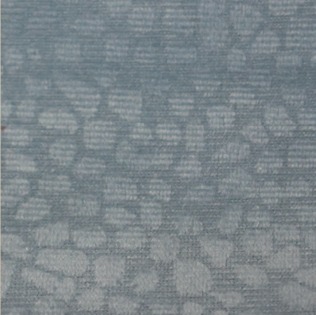 Skyblue-07 Siah Hoe Light Blue Leopard Patterned Fabric