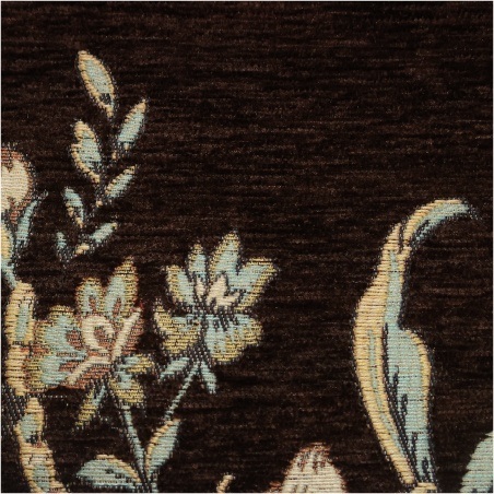 18149-2 Brown Siah Hoe Batik Blossom Design